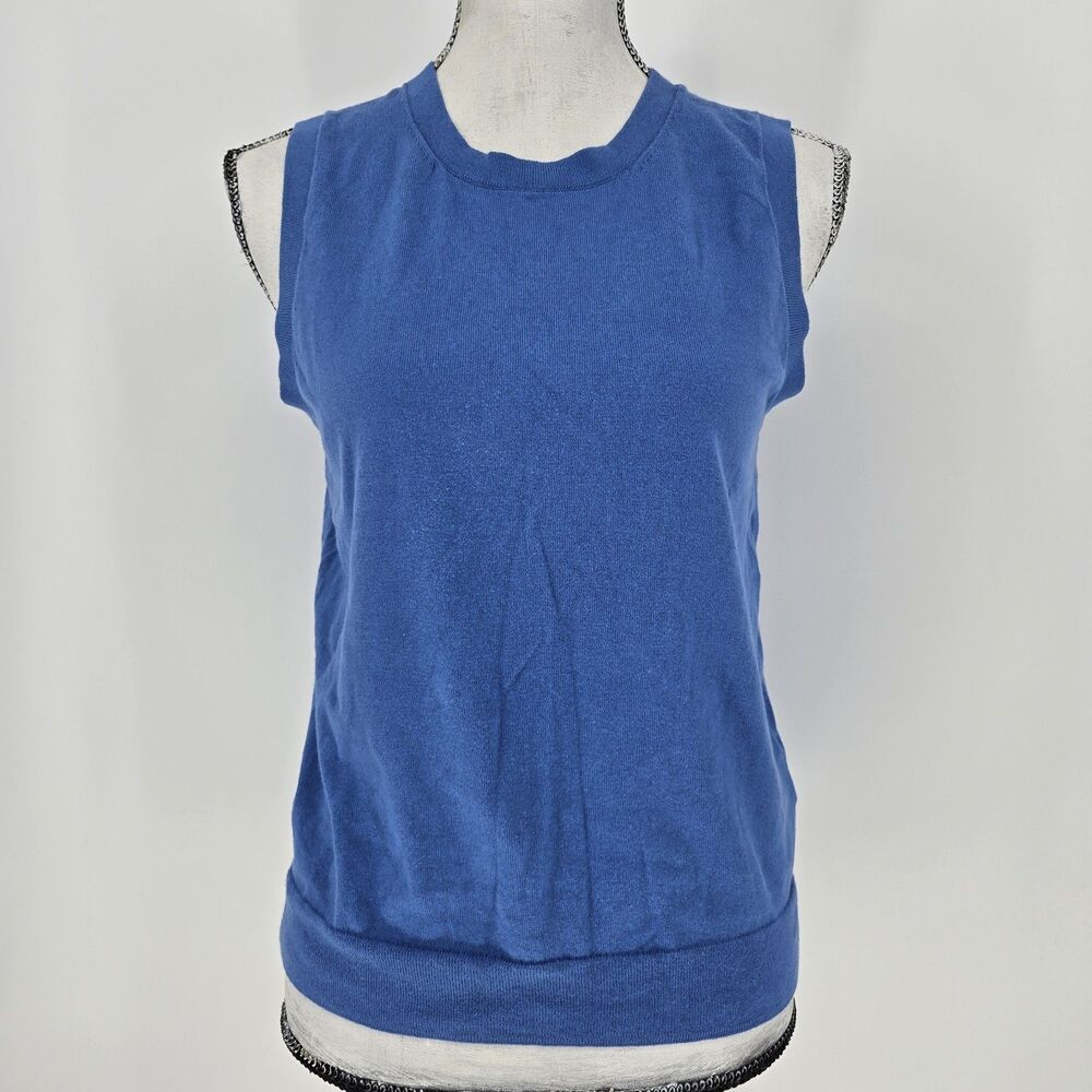 J Crew Classic Shell Cotton Sleeveless Top Small